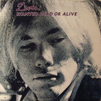 Zevon,Warren Wanted+Dead+Or+Alive LP